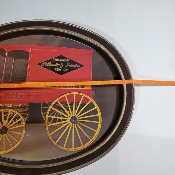 Vintage Great Atlantic & Pacific Tea co serving tray - Picture 3 of 9